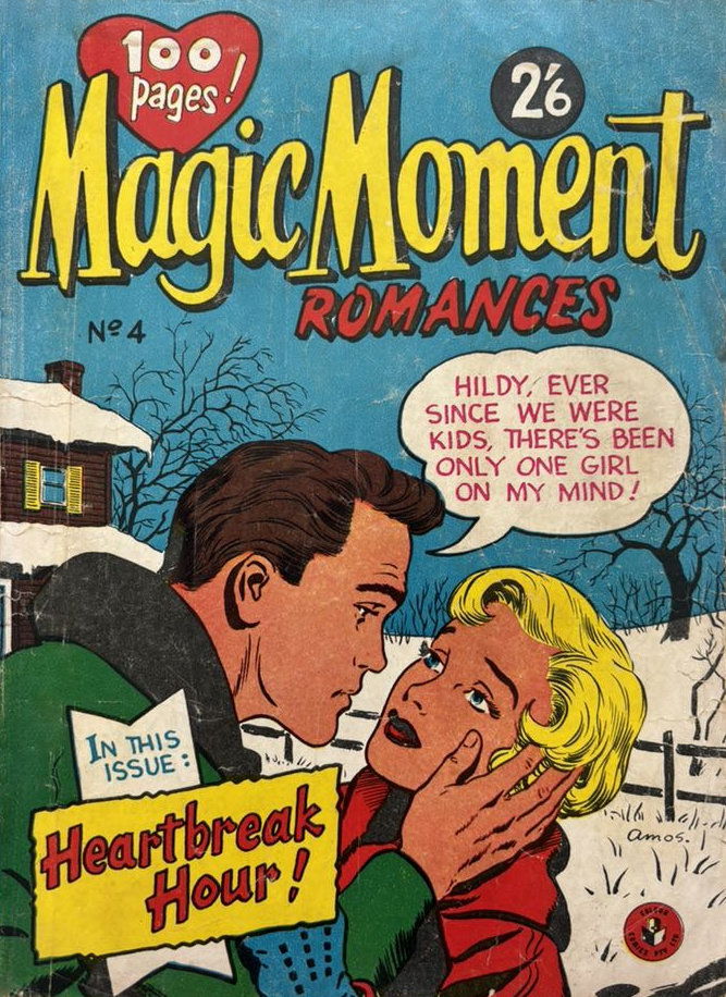 Magic Moment Romances (Colour Comics, 1957 series) #4 ([December 1957?])
