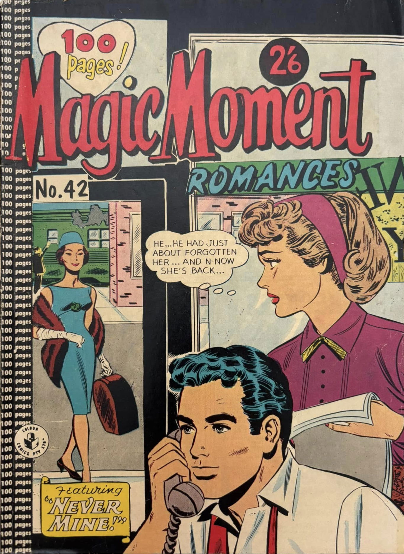 Magic Moment Romances (Colour Comics, 1957 series) #42 ([April 1964?])