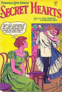 Secret Hearts (DC, 1949 series) #19 (December 1953-January 1954)