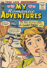 Romantic Adventures (ACG, 1949 series)  #53 (March 1955)