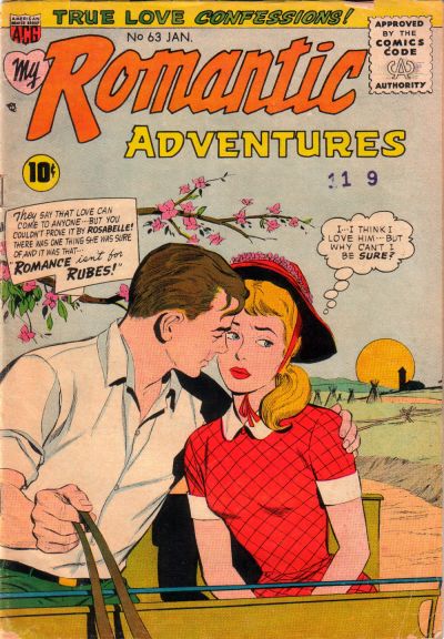 Romantic Adventures  #63 (January 1956)