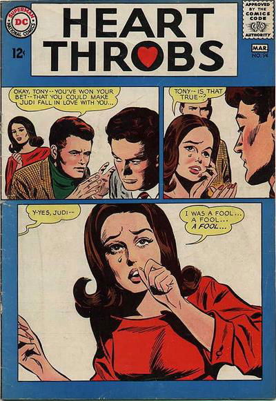 Heart Throbs (DC, 1957 series) #94 February-March 1965