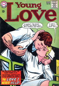 Young Love (DC, 1963 series)  #50 (July-August 1965) — The Love I Never Held!