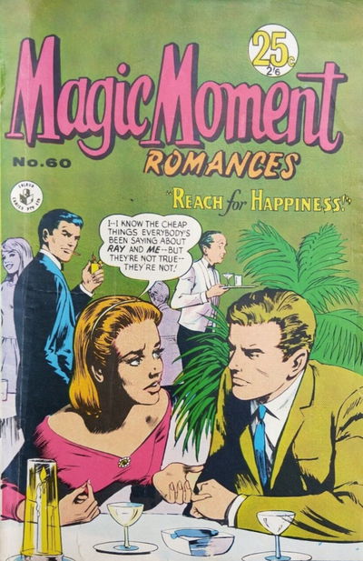 Magic Moment Romances (Colour Comics, 1957 series) #60 [April 1967?]