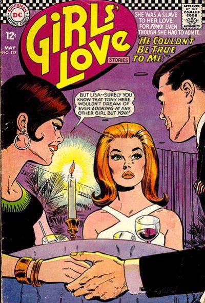 Girls' Love Stories (DC, 1949 series) #127 May 1967