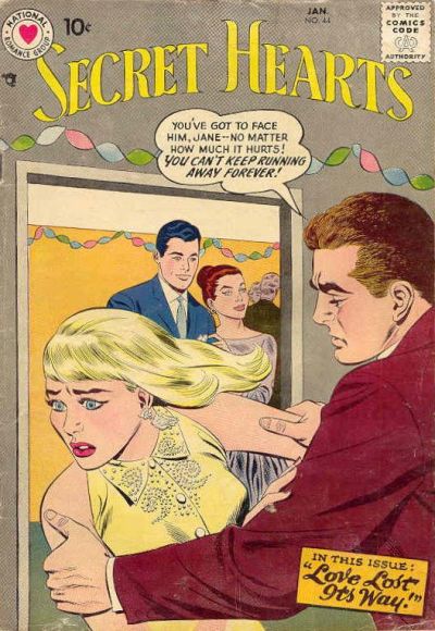 Secret Hearts  #44 (January 1958)