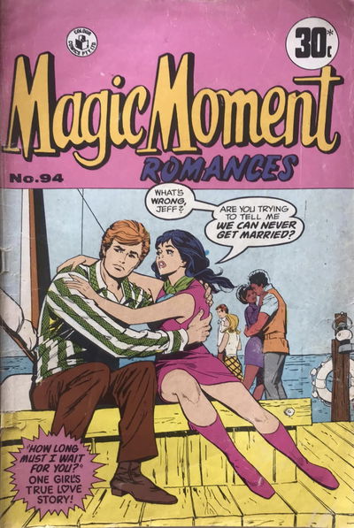 Magic Moment Romances (Colour Comics, 1957 series) #94 [December 1972?]