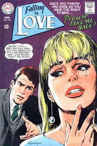 Falling in Love (DC, 1955 series)  #98 (April 1968) — Please Take Me Back