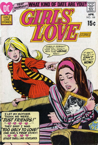 Girls' Love Stories (DC, 1949 series) #158 April 1971