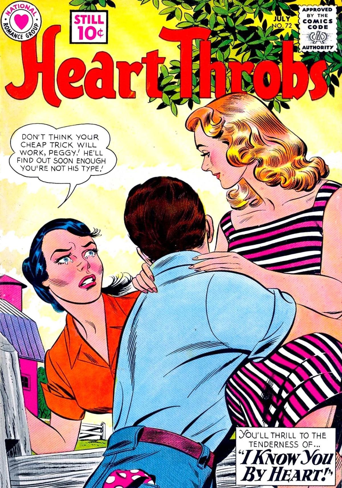 Heart Throbs (DC, 1957 series) #72 (June-July 1961)