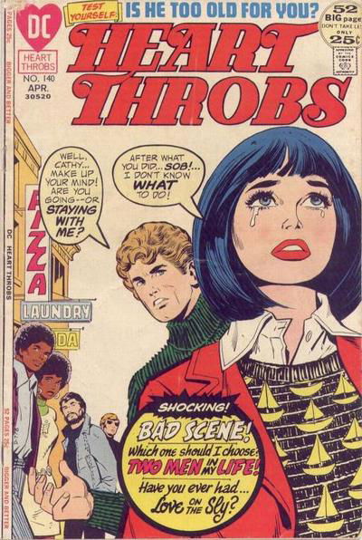 Heart Throbs (DC, 1957 series) #140 April 1972