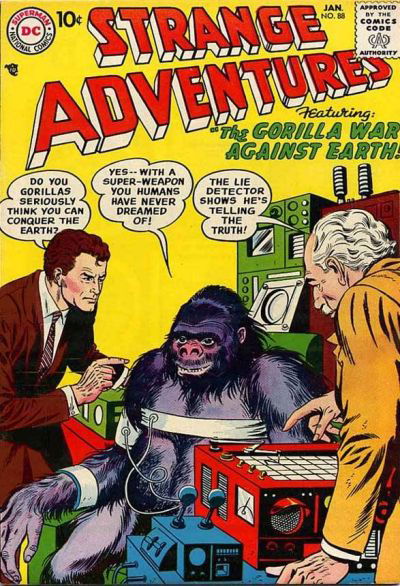 Strange Adventures (DC, 1950 series) #88 (January 1958)