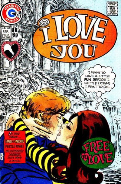 I Love You (Charlton, 1955 series) #108 September 1974