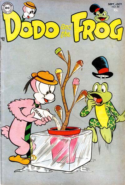 The Dodo and the Frog (DC, 1954 series) #80 (September-October 1954)