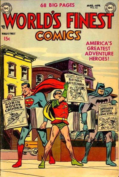 World's Finest Comics (DC, 1941 series) #63 (March-April 1953)