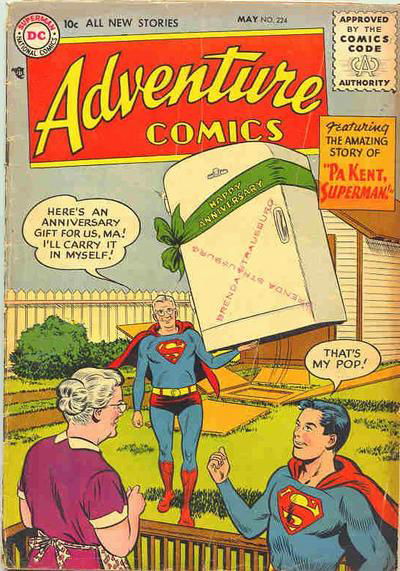 Adventure Comics (DC, 1938 series) #224 (May 1956)