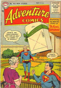 Adventure Comics  #224 (May 1956)