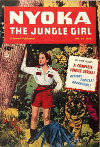 Nyoka the Jungle Girl (Fawcett, 1945 series)  #72 (October 1952)