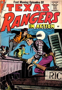 Texas Rangers in Action (Charlton, 1956 series)  #7 (April 1957)
