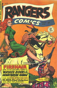 Rangers Comics (Fiction House, 1941 series)  #52 (April 1950)