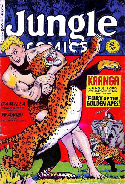 Jungle Comics (Fiction House, 1940 series) #119 November 1949