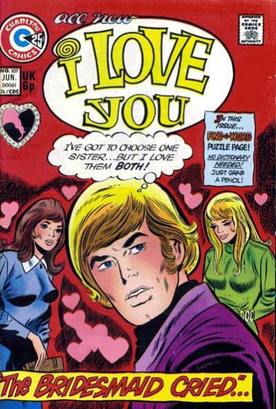 I Love You (Charlton, 1955 series) #107 (June 1974)