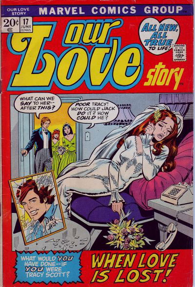 Our Love Story (Marvel, 1969 series) #17 June 1972