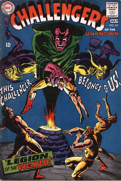 Challengers of the Unknown (DC, 1958 series) #62 (June-July 1968)