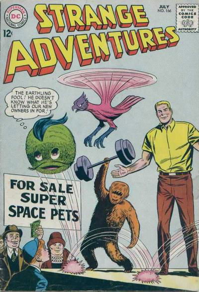 Strange Adventures (DC, 1950 series) #166 (July 1964)