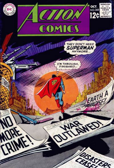 Action Comics (DC, 1938 series) #368 October 1968