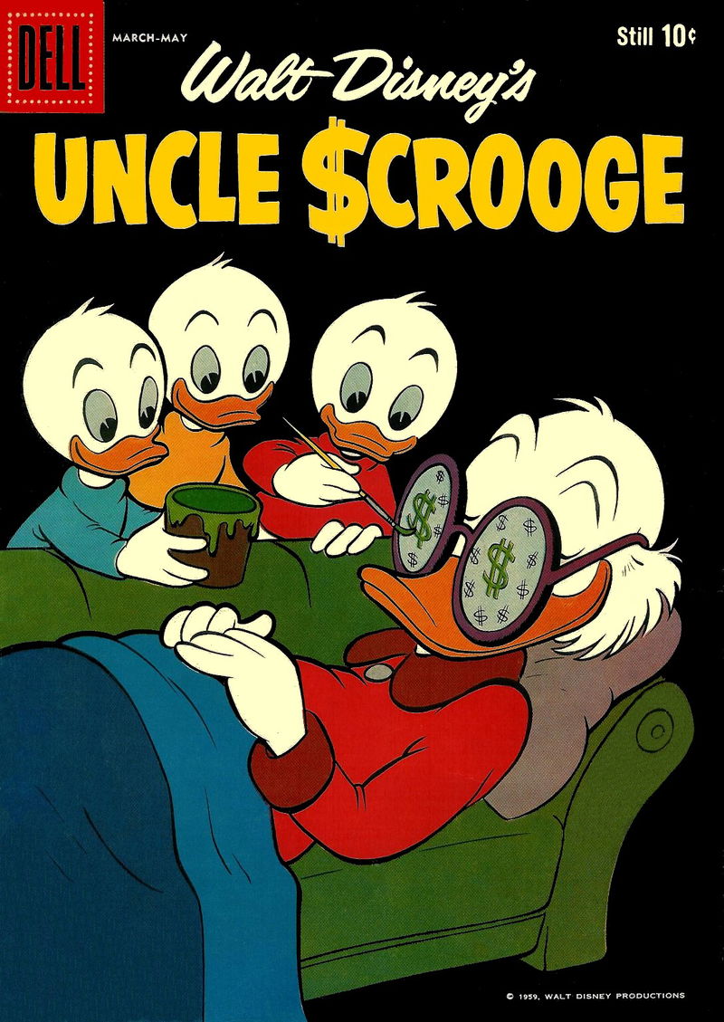Walt Disney's Uncle Scrooge (Dell, 1953 series) #25 (March-May 1959)