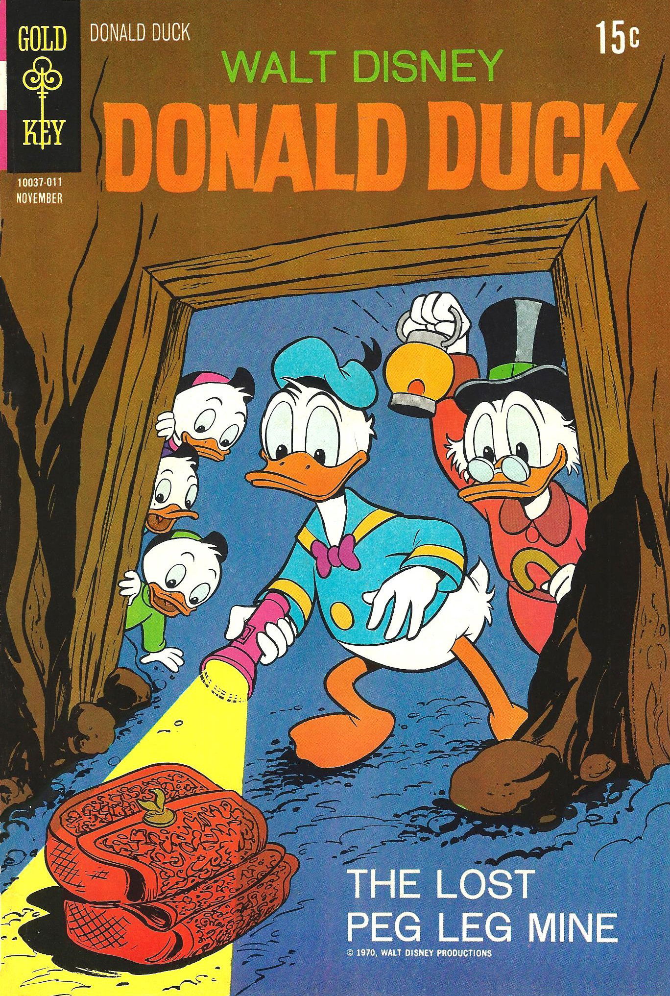 Donald Duck (Western, 1962 series) #134 (November 1970)