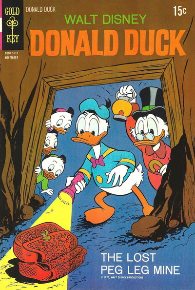 Donald Duck (Western, 1962 series) #134 (November 1970)