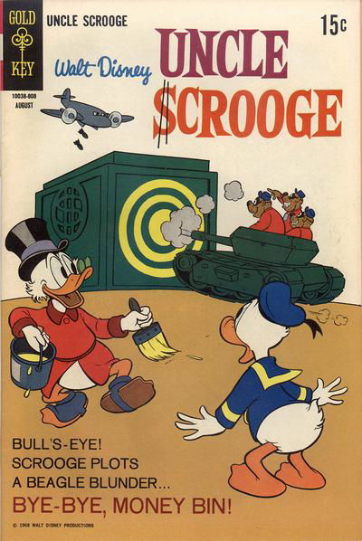 Walt Disney Uncle Scrooge (Western, 1963 series) #76 August 1968