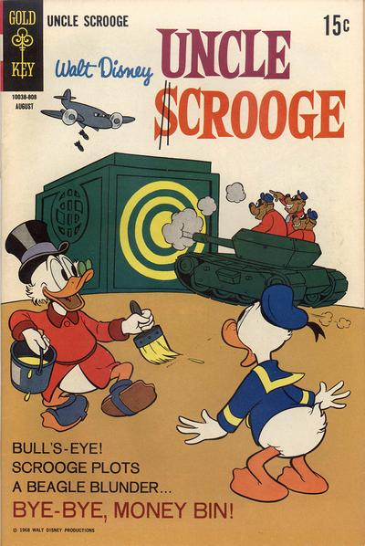 Walt Disney Uncle Scrooge  #76 (August 1968)