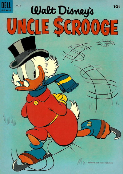 Walt Disney's Uncle Scrooge  #8 (December 1954-February 1955)