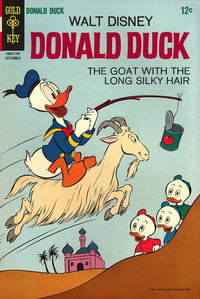Donald Duck (Western, 1962 series)  #115 (September 1967) — The Goat with the Long Silky Hair