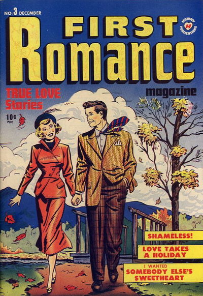 First Romance Magazine (Harvey, 1949 series) #3 December 1949