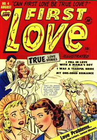 First Love Illustrated (Harvey, 1949 series) #4 August 1949