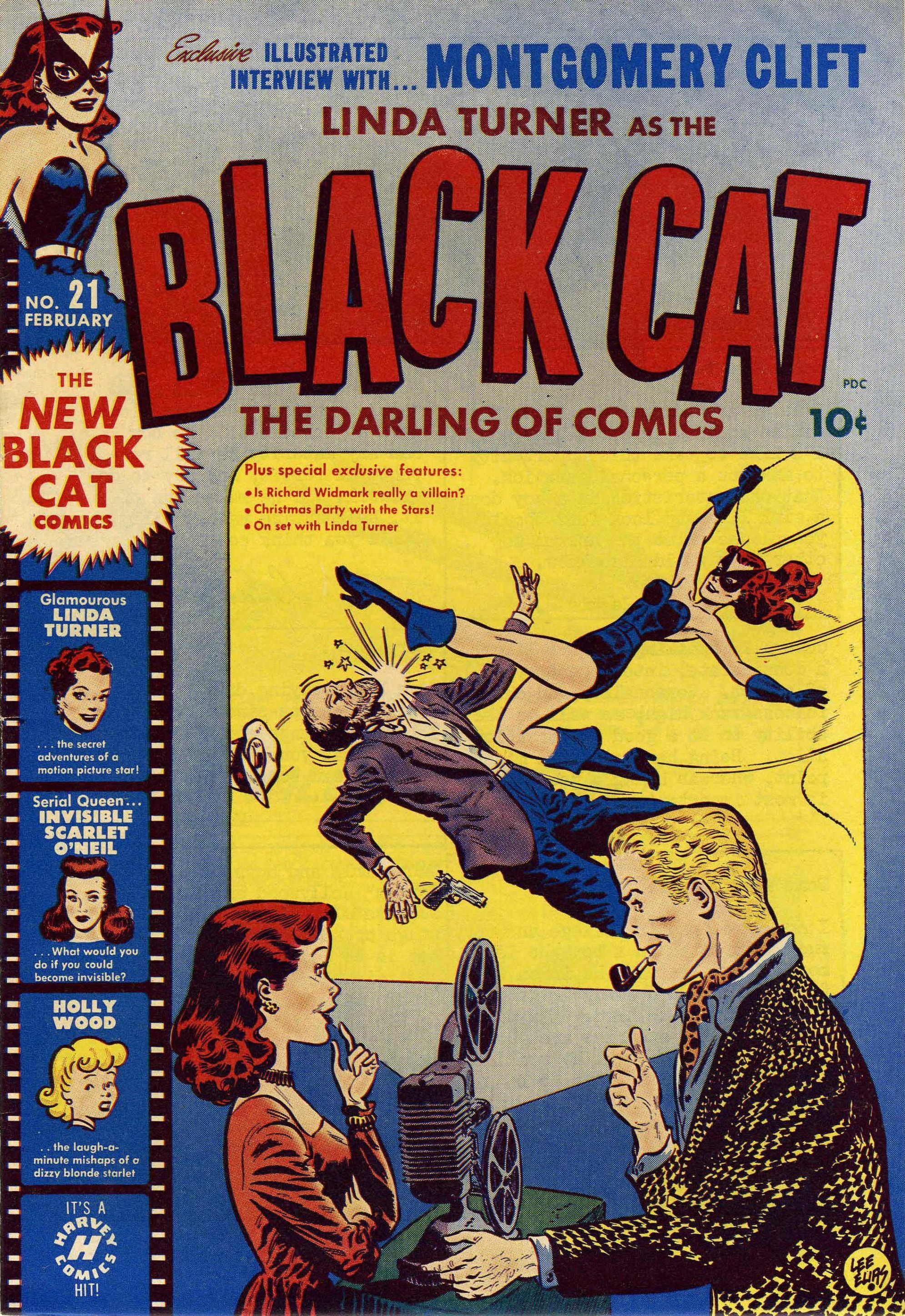 Black Cat Comics (Harvey, 1946 series) #21 (February 1950)