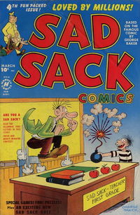 Sad Sack Comics (Harvey, 1949 series) #4 March 1950