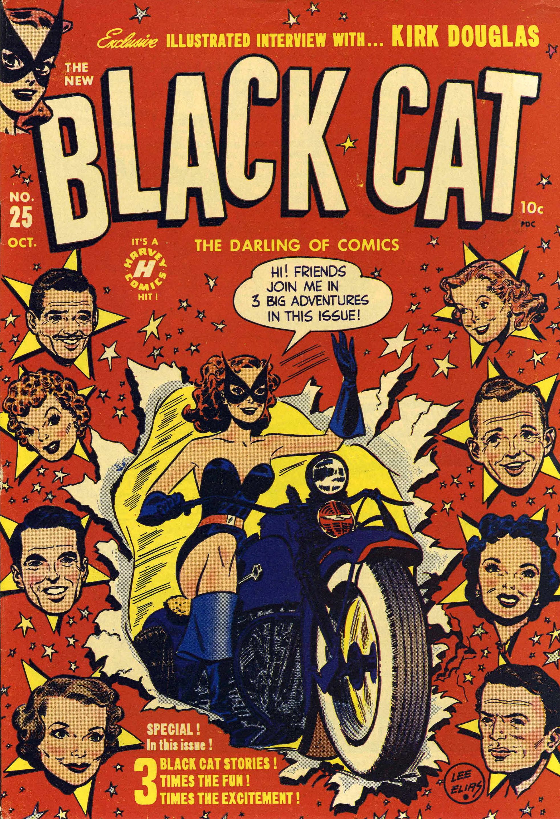 Black Cat Comics (Harvey, 1946 series) #25 (October 1950)
