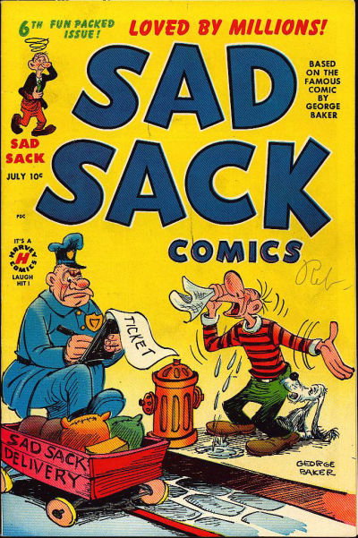 Sad Sack Comics  #6 (July 1950)