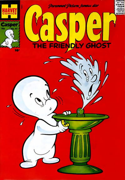 Casper the Friendly Ghost (Harvey, 1952 series) #65 (February 1958)