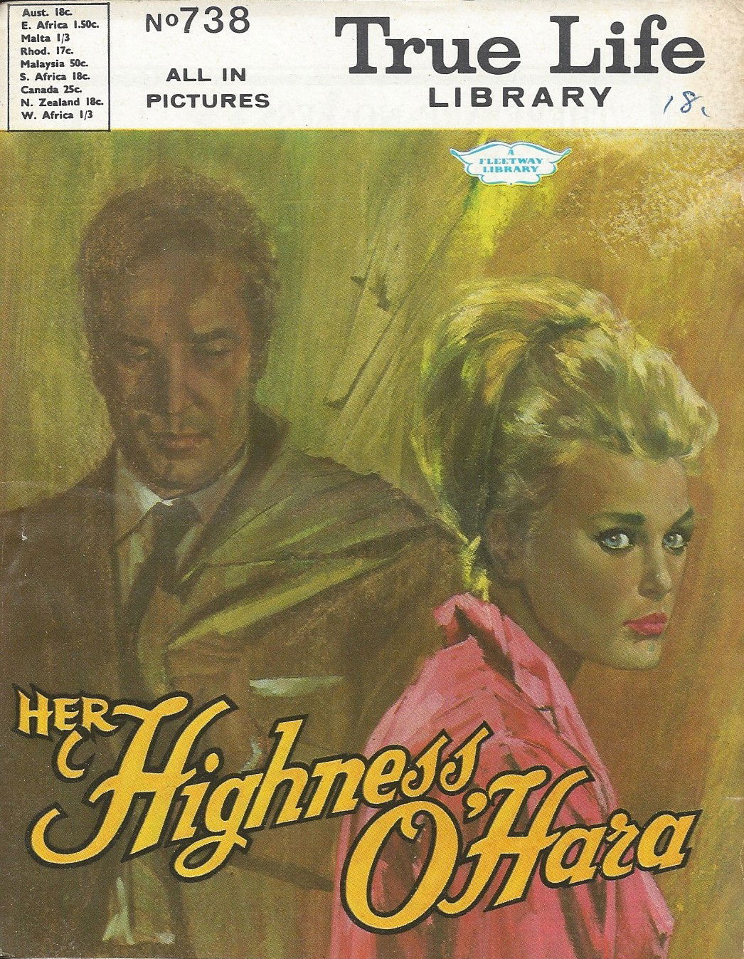 True Life Library (Fleetway, 1954 series) #738 (6 July 1970)