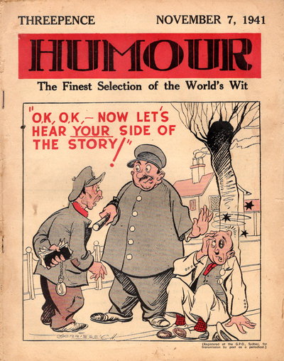 Humour  v21#45 (7 November 1941)