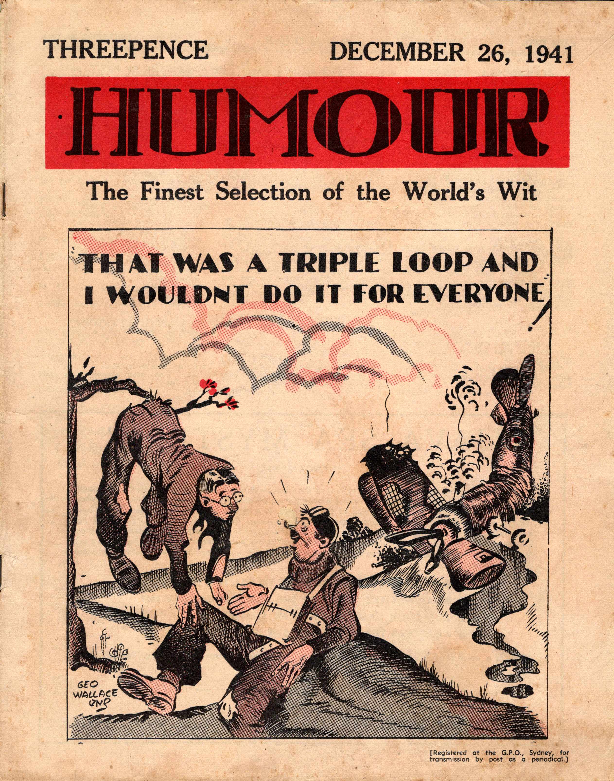 Humour (New Century, 1922 series) v21#52 (26 December 1941)