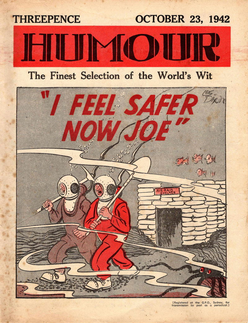 Humour (New Century, 1922 series) v22#43 (23 October 1942)