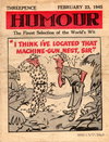 Humour  v25#8 (23 February 1945)