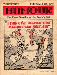 Humour (New Century, 1922 series)  v25#8 (23 February 1945)
